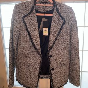 Karl Lagerfeld Tweed Blazer